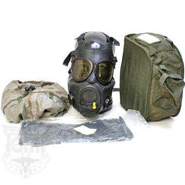 US M17 GAS MASK SET ミリタリーガスマスクセット 軍用実物の商品詳細 