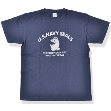 US NAVY SEALS 海豹 アザラシ Tシャツ ネイビーの商品詳細｜ミリタリー