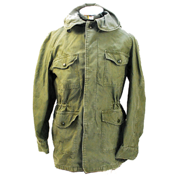 米軍フィールドジャケット　COAT MANS W/R SATEEN OG-107